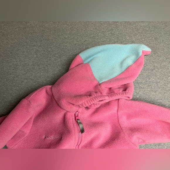 Columbia bunting suit / Fleece full body suit - Size 12 months w/ cute hood - Picture 5 of 10